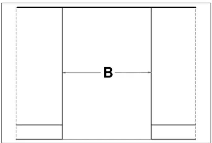 BERTAZZONI DW60S3IBPSS - BRUGERTILPASSET LAGEPANEL (TIL PANELFORBEREDTE MODELLER) - 1