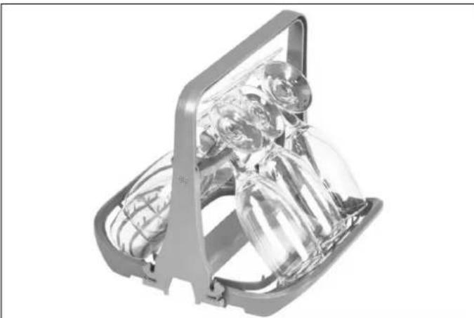 BERTAZZONI DW60S3IBPSS - HÄLLARE FÖR GLAS MED FOT (BEROENDE PÄ MODELL) - 3