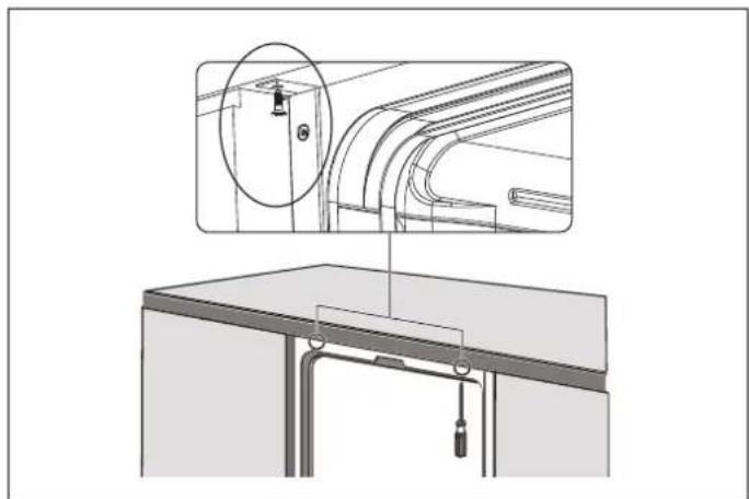 BERTAZZONI DW60S3IBPSS - FASTGORELSE AF OPVASKEMASKINEN I SKABET - 1