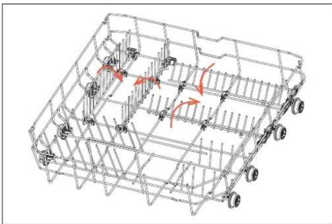 BERTAZZONI DW60S3IBPSS - NEDERSTE KURVS FOLDETAENDER - 1