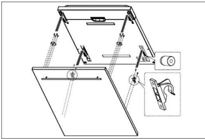 BERTAZZONI DW60S3IBPSS - MONTERING AF UDVENDIGT LAGEPANEL (AFH/ENGIT AF MODEL) - 1