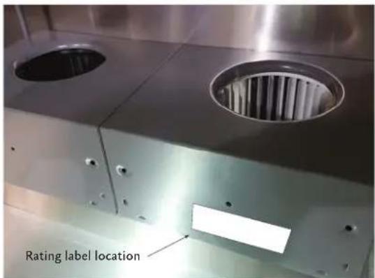 Hestan KVP42 - RATING LABEL - 2
