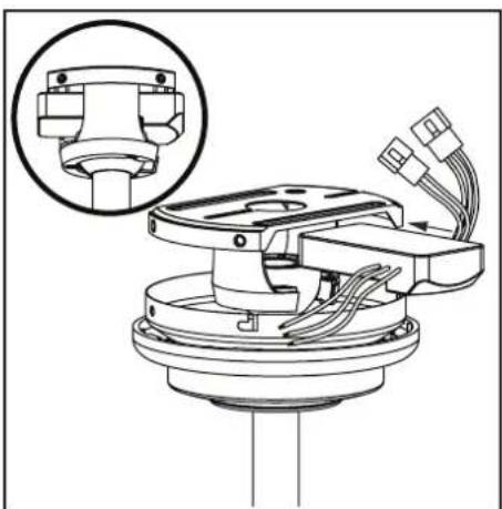 Progress Lighting P250061 - Installing the Receiver into the Mounting Bracket - 1