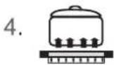 Fors IKT 604 S FB - Mettre en marche la table de cuisson et la zone de cuisson - 6