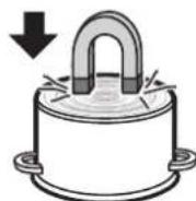 Fors IKT 604 S FB - Test del magnete: - 1
