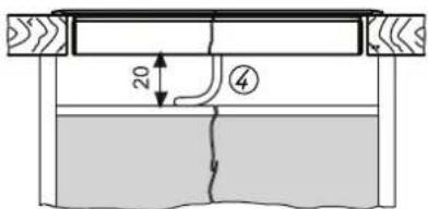 Fors IKT 604 S FB - Intaglio del piano di lavoro - 3