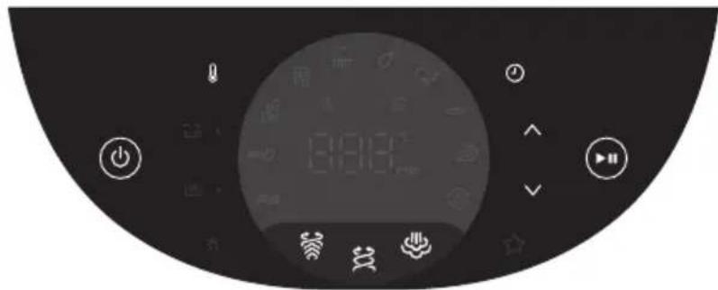 PHILIPS NA540 - Overzicht bedieningspaneel - 1