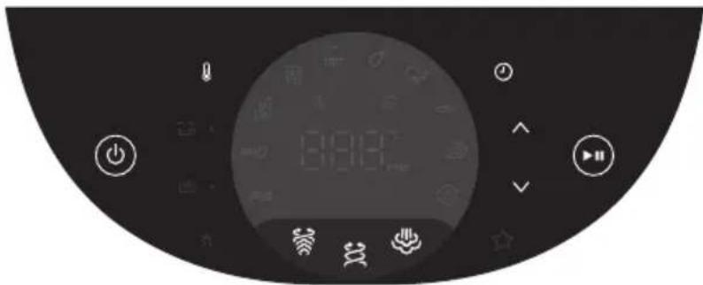 PHILIPS NA540 - Kontrol paneline genel bakis - 1