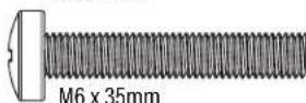 SANUS VXL7 - TV Screws - 3