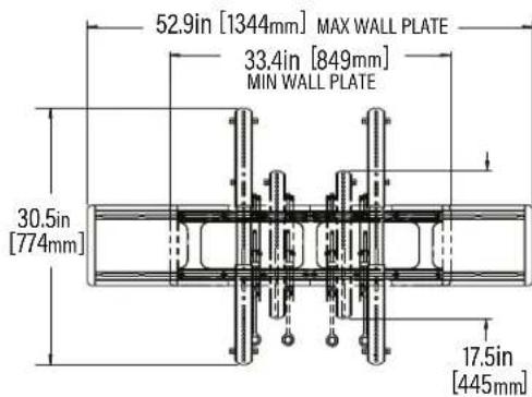 SANUS VXL7 - Dimensions - 2