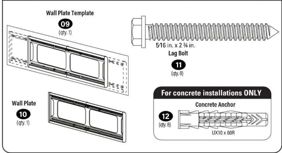 SANUS VXL7 - Attach Wall Plate to Wall - 2