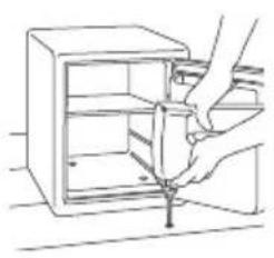 Master Lock STW082GTCML - Instructions pour boulonner votre coffre-fort (suite) - 1