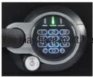 Master Lock STW082GTCML - Unlocking your safe - 3