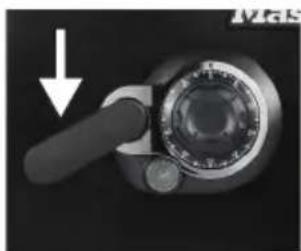 Master Lock STW082GTCML - Apertura de la caja fuerte - 2