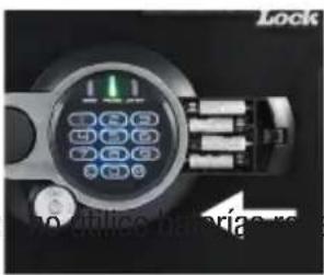 Master Lock STW082GTCML - Preparación de la caja fuerte para usarla por primera vez - 3