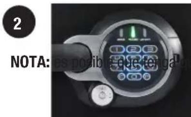 Master Lock STW082GTCML - PARACERRADURAS DOBLES ELECTRONICAS/CON LAVE - 1