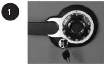 Master Lock STW082GTCML - Unlocking your safe - 1