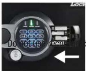 Master Lock STW082GTCML - Preparing your safe for first time use - 4