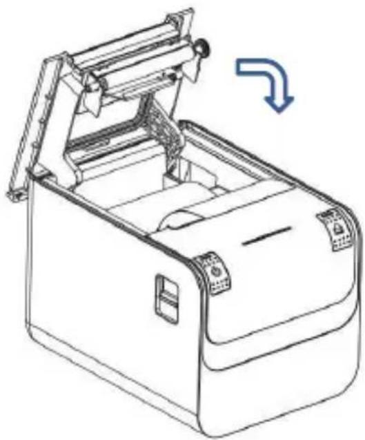 Aqprox appPOS80AMUSE - Load the Paper Roll - 4