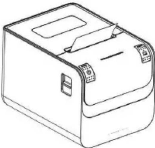 Aqprox appPOS80AMUSE - Chargement du rouleau de papier - 3