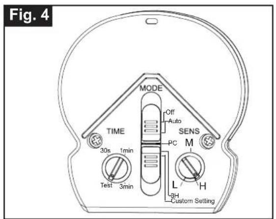 Vaxcel T0697 - Adjusting the Light Head: - 1