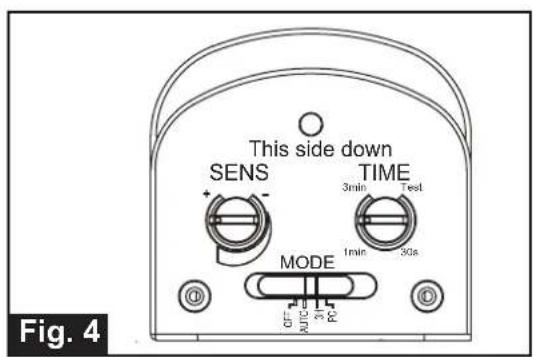Vaxcel T0698 - Adjusting the Light Head: - 1