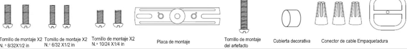Vaxcel T0698 - Paquete de ferreteria (incluido): - 1