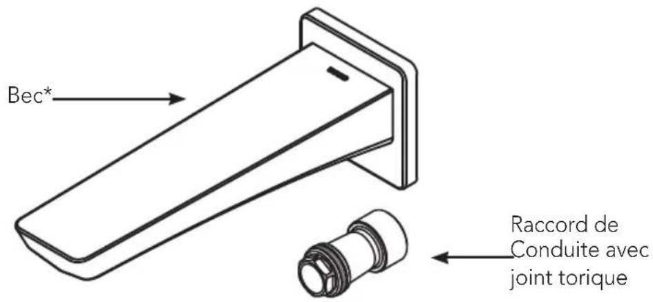 TOTO TBG09001U - PIÈCES INCLUDES - 1