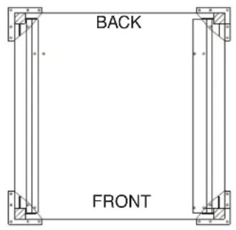 WOLF WC4GD - ASSEMBLING THE STAND TO THE OVEN - 1