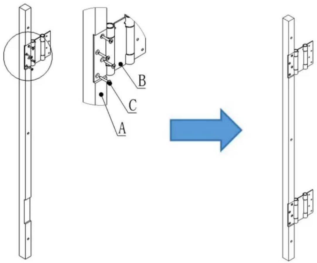 Vevor SSdoor2WH7 - Installazione del prodotto - 1