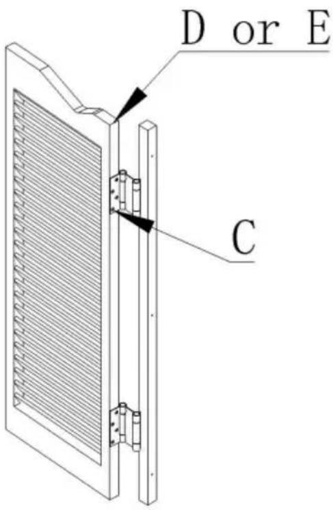 Vevor SSdoor2WH7 - Installazione del prodotto - 2