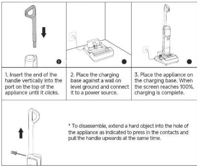 DREAME H15 Pro Heat - Installation &amp; Charging C - 1