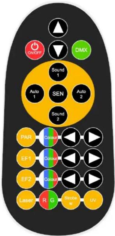 BeamZ Shimmer 4 - R G MODE - 1