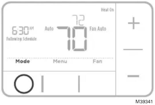 ProSelect PSTSP11AWH - System operation settings - 1