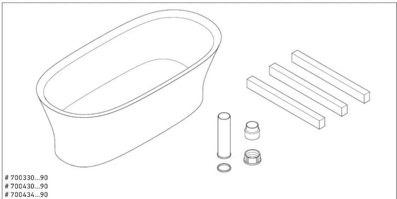 Duravit Cape Cod - Les produits sont conformes aux codes suivants : - 3