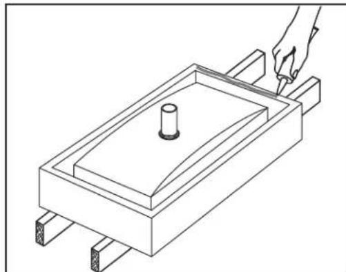 American Standard Townsend 0329001 - Installation du comptoir : - 1