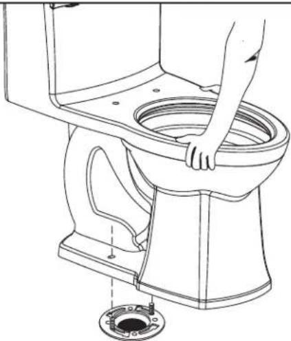 American Standard Townsend VorMax 2922A104 - INSTALLACION EN OPOSICION - 5