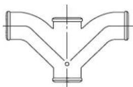 American Standard Townsend VorMax 2922A104 - BACK-TO-BACK INSTALLATION - 1