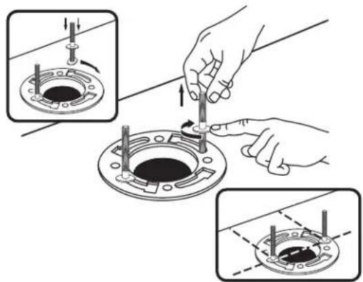 American Standard Townsend VorMax 2922A104 - INSTALLACION EN OPOSICION - 3