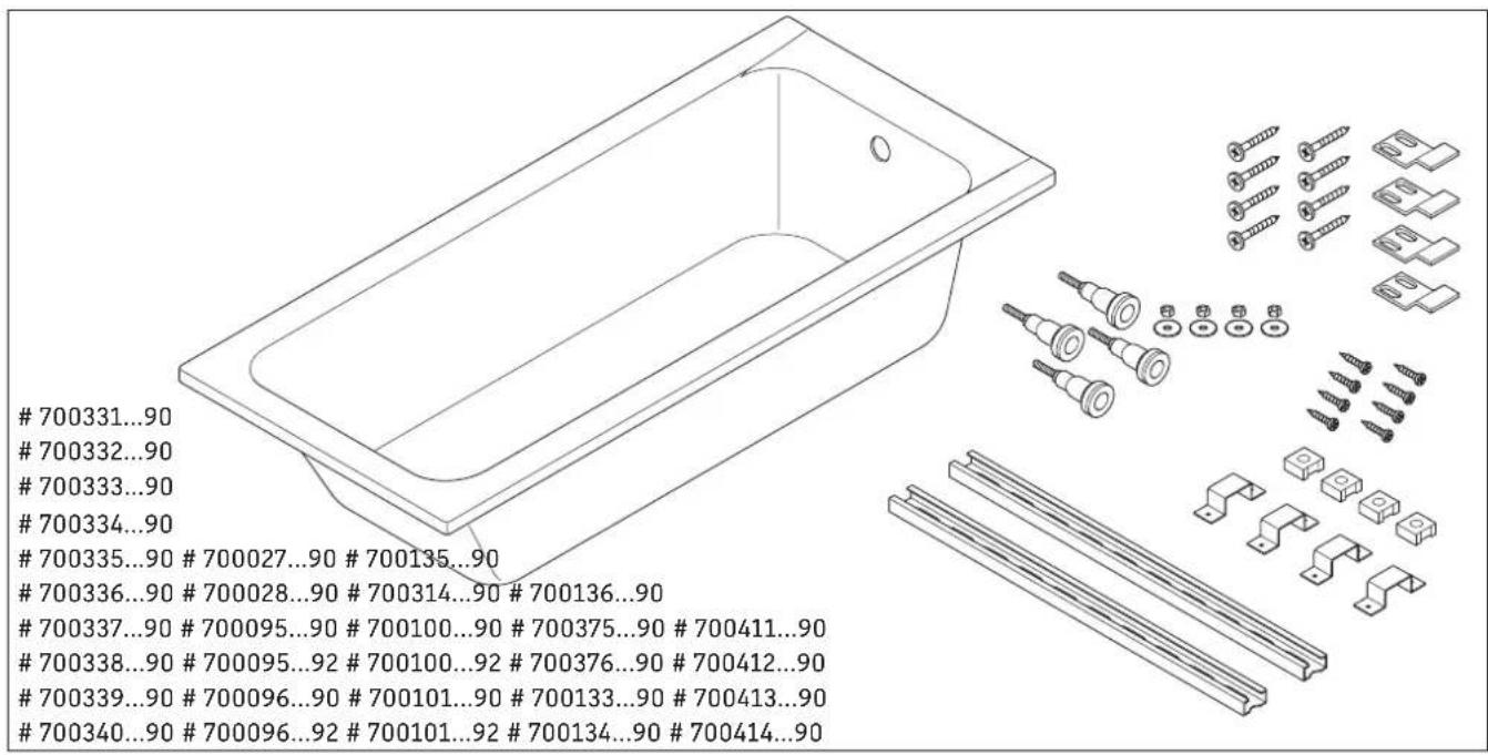 Duravit Starck 700339000000090 - Los productos cumplen las siguientes normas: - 1