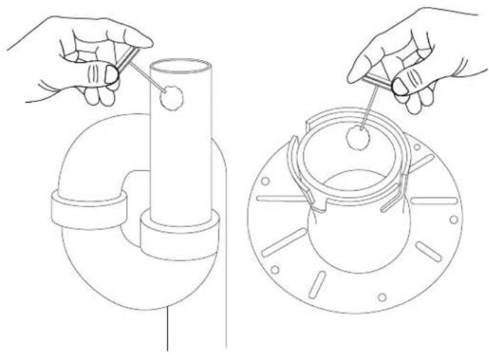 Signature Hardware Boyce 481169 - ACRYLIC TUB WITH INTEGRAL DRAIN TINA ACRÍLICA CON LAVABO INCORPORADO BAIGNOIRE EN ACRYLIQUE AVEC BONDE INTÉGRÉE - 6