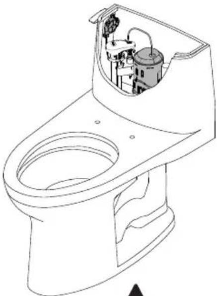 TOTO Promenade II MS814224CUF - L'entretien du robinet de chasse (modèles CST604CUFG et CST814CUFG) - 1