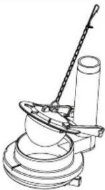 TOTO Promenade II MS814224CUF - REPLACEMENT PARTS / REFACCIONES / PIECES DE RECHANGE - 1