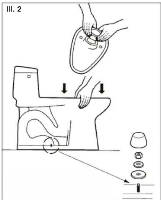 TOTO Promenade II MS814224CUF - INSTALLATION PROCEDURE - 2