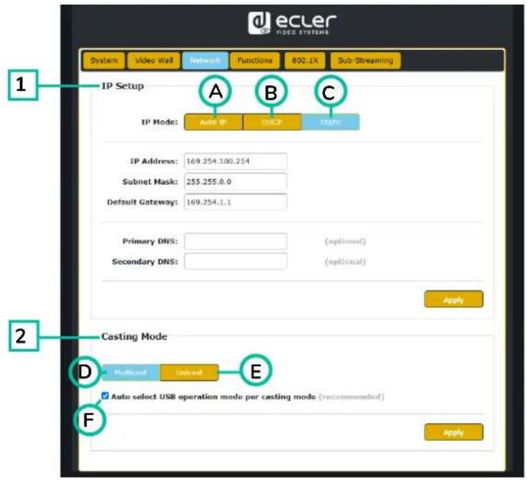 Ecler VEOXTI4D - Network (réseau) - 1