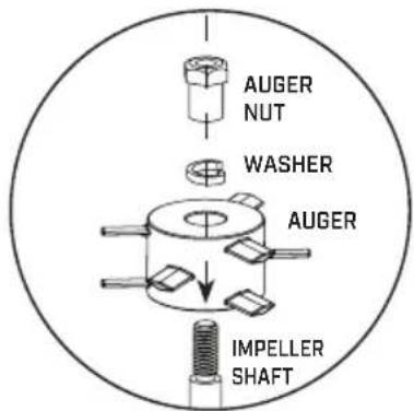 Chapin 88200A - SPIKED AUGER ASSEMBLY - 1