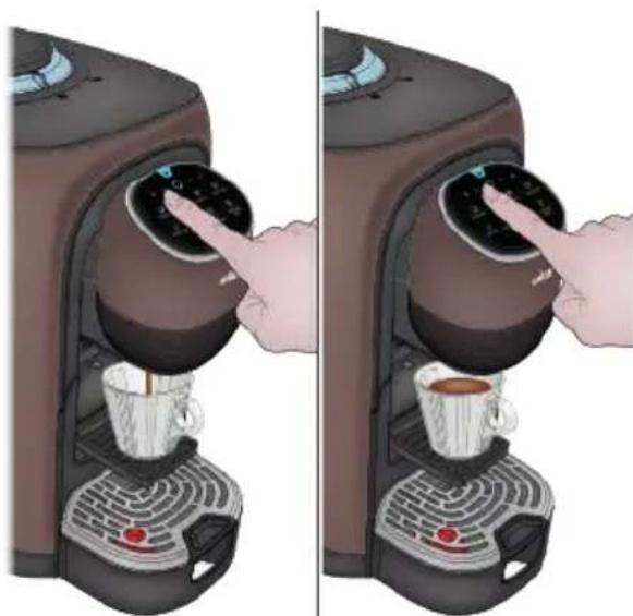 Lavazza Assoluta - PROGRAMMING AF KAFFEMAENGDE - 1
