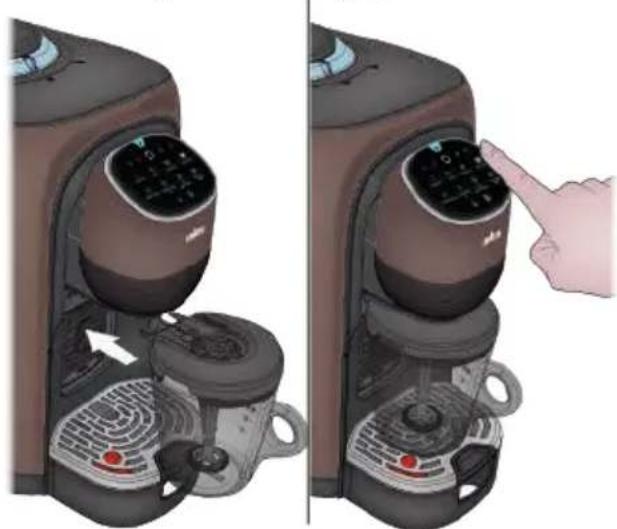 Lavazza Assoluta - Phase 1 - Lancement du détartrage - 10