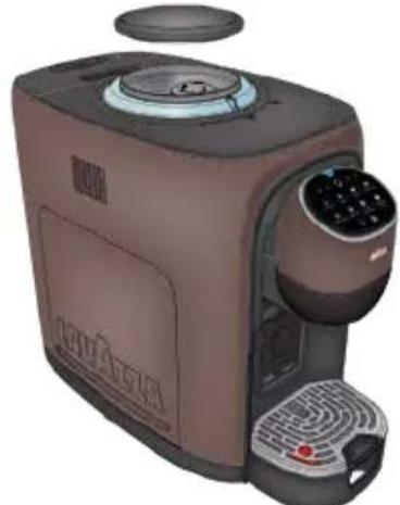 Lavazza Assoluta - KAFFEEBOHNEN-BEHÄLTER - 1