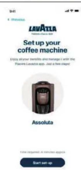 Lavazza Assoluta - REGISTERING IN THE APP - 4